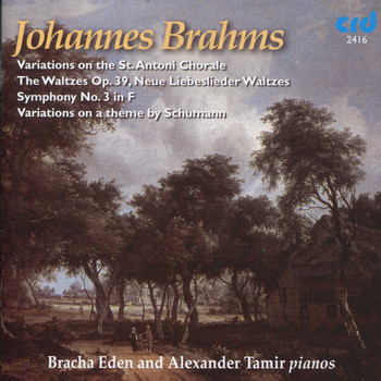 Bracha Eden - Brahms: Piano Duets