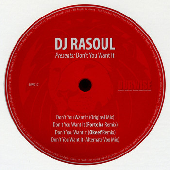DJ Rasoul - Don't You Want It