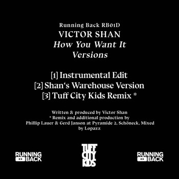 Victor Shan - How You Want It Versions
