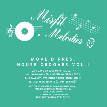 Move D - Move D Presents House Grooves Vol. 1