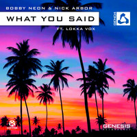 Bobby Neon & Nick Arbor feat. Lokka Vox - What You Said
