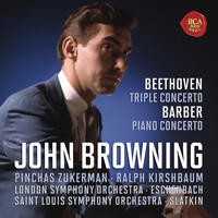 John Browning - Beethoven: Concerto for Piano, Violin, Cello and Orchestra, Op.56 & Barber: Concerto for Piano and Orchestra, Op. 38