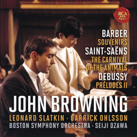 John Browning - Barber: Souvenirs, Op. 28 - Saint-Saëns: The Carnival of the Animals - Debussy: Préludes, Book 2, L. 123