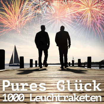 Pures Glück - 1000 Leuchtraketen