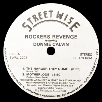 Rockers Revenge - The Harder They Come