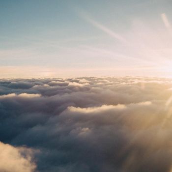 Behind Clouds - A Bed of Clouds