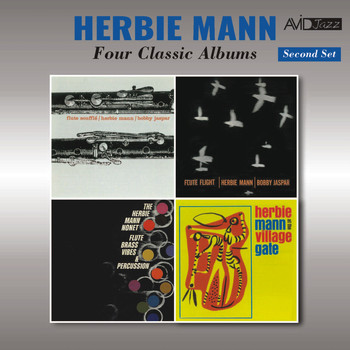 Herbie Mann - Four Classic Albums (Flute Souffle / Flute Flight / Flute, Brass, Vibes & Percussion / At the Village Gate) [Remastered]