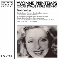 Yvonne Printemps - Trois valses