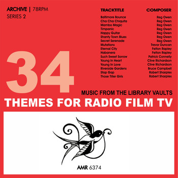 The Club Quintet, The New Concert Orchestra & The Light Symphonia - Themes for Radio, Film Television (Series 2) Vol. 34