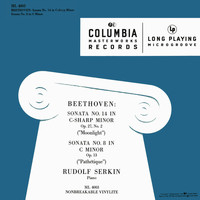 Rudolf Serkin - Beethoven: Piano Sonata No. 14, Op. 27 No. 2 "Moonlight" & Piano Sonata No. 8, Op. 13 "Pathétique" (2017 Remastered Version)