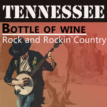 Tennessee - Bottle of Wine