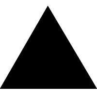 hanali - Black Up​-​Pointing Triangle Exception