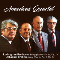 Amadeus Quartet - Ludwig van Beethoven: String Quartet No. 10, Op. 74 / Johannes Brahms: String Quartet No. 3, Op. 67