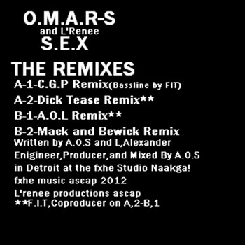 Omar S - S.E.X - The Remixes