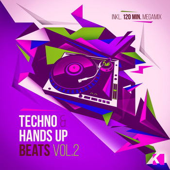 Various Artists - Techno & Hands up Beats, Vol. 2 (Inkl. 120 Min. Megamix)