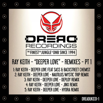 Ray Keith - Deeper Love Remixes, Pt. 1