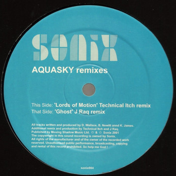 Aquasky - Lords of Motion / Ghost (Remixes)