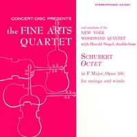 Fine Arts Quartet & Members of the New York Woodwind Quintet - Schubert: Octet in F Major, Op. 166 (Remastered from the Original Concert-Disc Master Tapes)