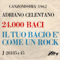 Adriano Celentano - Canzonissima 1962 - 24 mila baci - Il tuo bacio come un rock