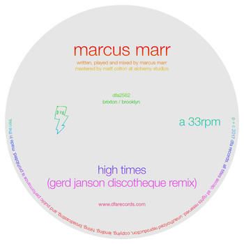 Marcus Marr - High Times (Gerd Janson Discotheque Remix)