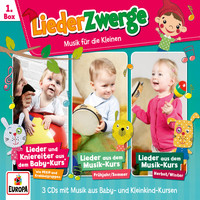 Lena, Felix & die Kita-Kids - 01/3er Box LiederZwerge (Pekip, Musik-Kurs Vol. 1 & Vol. 2)