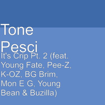 Young Fate - It's Crip, Pt. 2 (feat. Young Fate, Pee-Z, K-OZ, BG Brim, Mon E G, Young Bean & Buzilla)