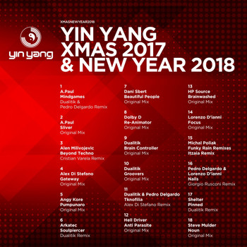 Various Artists - Yin Yang Xmas 2017 & New Year 2018