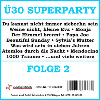 Various Artists - Ü30 Superparty, Folge 2