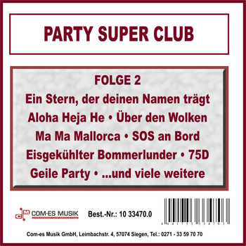 Various Artists - Party Super Club, Folge 2