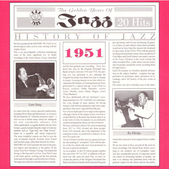 Various Artists - History of Jazz 1951