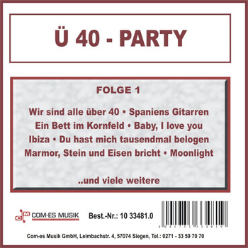 Various Artists - Ü40 - Party, Folge 1