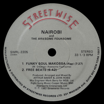 Nairobi & Awesome Foursome - Funky Soul Makossa