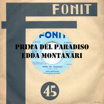 Edda Montanari - Prima del paradiso (Festival di Sanremo 1962)