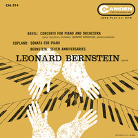 Leonard Bernstein - Ravel: Piano Concerto in G Major, M. 83 - Bernstein Seven Anniversaries - Copland: Piano Sonata - Blitzstein: Dusty Sun - Bernstein: I hate music