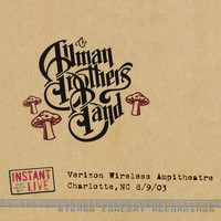 Allman Brothers Band - Charlotte, Nc 8-9-03