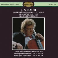 Klaus-Peter Hahn - J. S. Bach: Suites for Violoncello Nos. 4-6, BWV 1010-1012