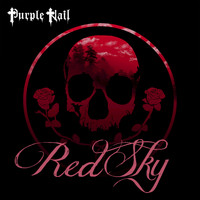 Purple Nail - Red Sky