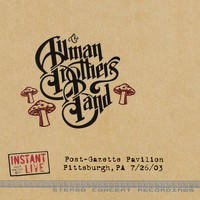 Allman Brothers Band - Pittsburgh, Pa 7-26-03