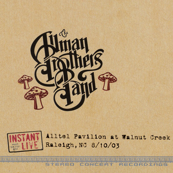 Allman Brothers Band - Raleigh, Nc 8-10-03