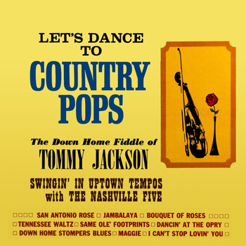 Tommy Jackson featuring The Nashville Five - Let's Dance To Country Pops