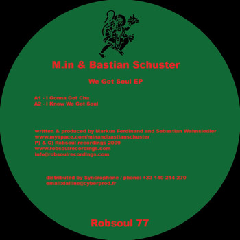 M.in & Bastian Schuster - We Got Soul EP
