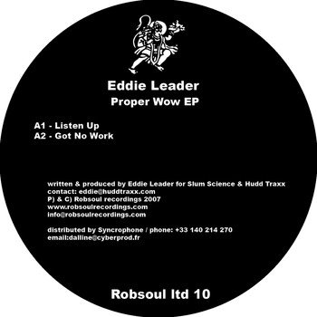 Eddie Leader - Proper Wow EP