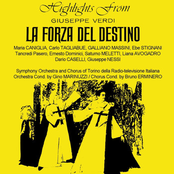 Gino Marinuzzi, Symphony Orchestra Of Torino Della Radio-Televisione Italiana and Tancredi Pasero - La Forza Del Destino