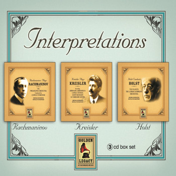 Fritz Kreisler, The Philadelphia Orchestra and The London Symphony Orchestra - Interpretations Boxset