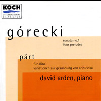 David Arden - Arden, David - Contemporary Piano Music: Piano Music By Part, Gorecki And Ustvolskaya