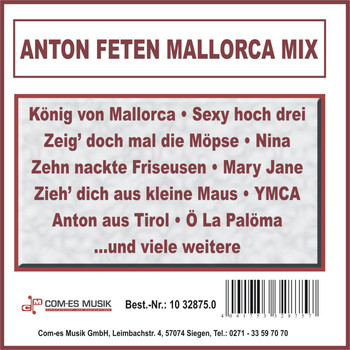 Various Artists - Anton Feten Mallorca-Mix