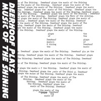 Deerhoof - Plays Music of the Shining