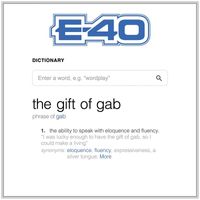 E-40 - The Gift Of Gab