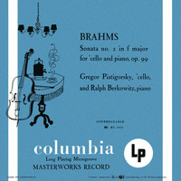 Gregor Piatigorsky - Brahms: Cello Sonata No. 2 in F Major & Beethoven: Cello Sonata No. 5 in D Major (Remastered)