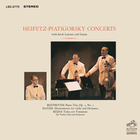 Gregor Piatigorsky - Beethoven: Piano Trio No. 1 in E-Flat Major & Haydn: Divertimento in D Major & Rózsa: Sinfonia concertante
